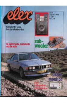 ELEX tijdschrift voor hobby-elektronica 1985-24  issue august