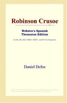 Robinson Crusoe (Webster's Spanish Thesaurus Edition)