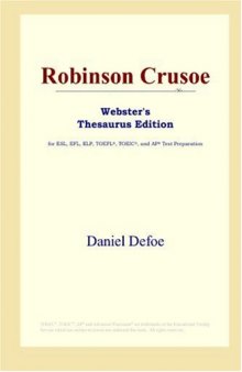 Robinson Crusoe (Webster's Thesaurus Edition)