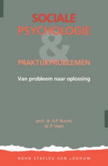 Sociale psychologie en praktijkproblemen: van probleem naar oplossing