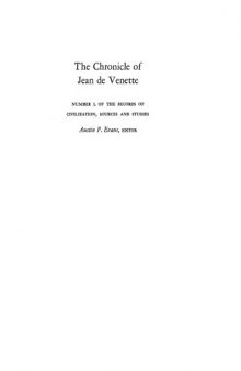 The Chronicle of Jean De Venette