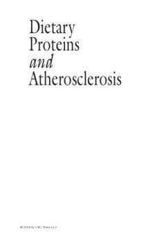 Dietary proteins and atherosclerosis