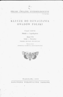 Część XXVII - Lepidoptera (zaplanowano 66 zeszytów) 53b