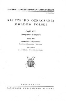 Część XIX - Coleoptera (zaplanowano 100 zeszytów) 94b