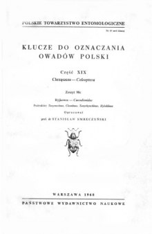 Część XIX - Coleoptera (zaplanowano 100 zeszytów) 98c