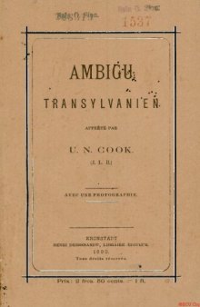 Ambigu transylvain 