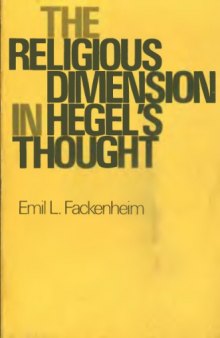 The Religious Dimension in Hegel's Thought