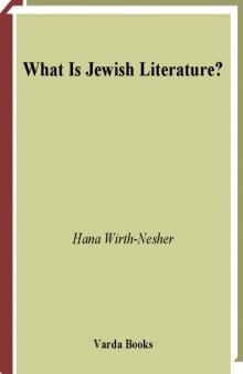 What Is Jewish Literature?