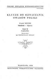 Część XXVIII - Diptera (zaplanowano 78 zeszytów) 26