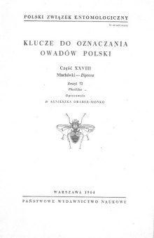 Część XXVIII - Diptera (zaplanowano 78 zeszytów) 72