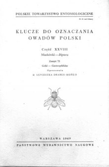 Część XXVIII - Diptera (zaplanowano 78 zeszytów) 75