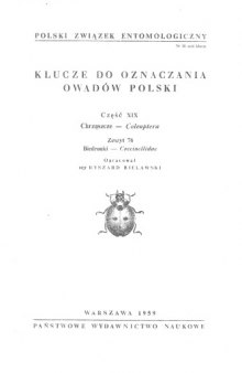 Część XIX - Coleoptera (zaplanowano 100 zeszytów) 76