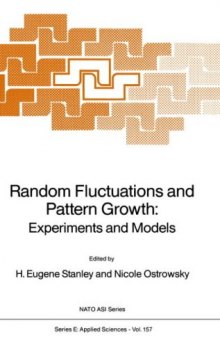 Random fluctuations and pattern growth: experiments and models