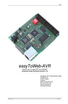 easy To Web - AVR module hardware guide.V1.3