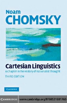 Cambridge Cartesian Linguistics