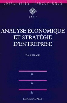 Analyse économique et stratégie d'entreprise  