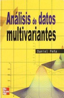 Análisis de datos multivariantes  