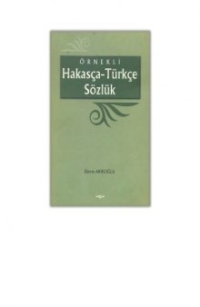 Örnekli Hakasça - Türkçe Sözlük  