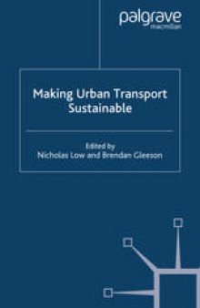 Making Urban Transport Sustainable