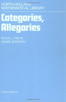 Categories, allegories