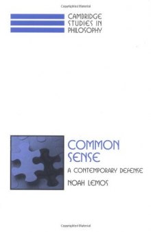 Common Sense: A Contemporary Defense