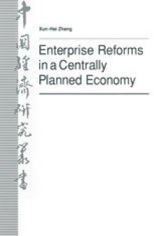 Enterprise Reforms in a Centrally Planned Economy: The Case of the Chinese Bicycle Industry