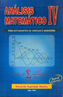 Analisis Matematico IV - 2da Edicion