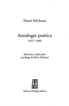 Antologia Poetica 1927-1986 Edicion bilingue (spanish french)