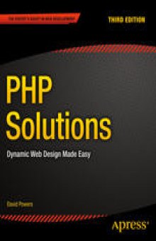 PHP Solutions: Dynamic Web Design Made Easy