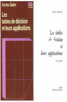 Les tables de décision et leurs applications