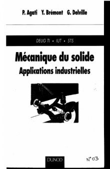 Livre - Mecanique Du Solide - Applications Industrielles