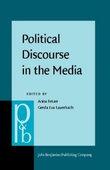 Political Discourse in the Media: Cross-cultural Perspectives