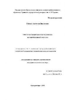 Система защиты прав человека в современной России(Диссертация)