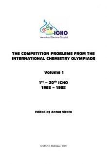 International Chemistry Olympiad Past Competition Tasks Compilation Vol 1