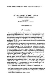 Journal of Pure and Applied Algebra