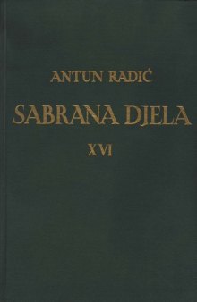 Sabrana djela Antuna Radića XVI. Kulturni vidici