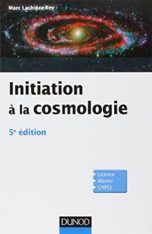 Initiation à la cosmologie