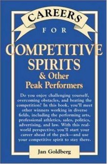 Careers for Competitive Spirits & Other Peak Performers (Vgm Careers for You Series)