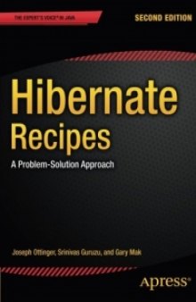 Hibernate Recipes, 2nd Edition: A Problem-Solution Approach