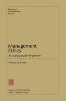 Management Ethics: An Intercultural Perspective