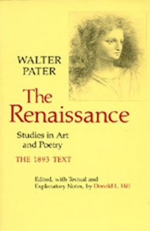 The Renaissance: Studies in Art and Poetry  