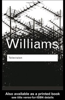 RC Series Bundle: Television: Technology and Cultural Form 