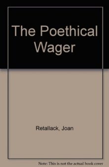 The poethical wager