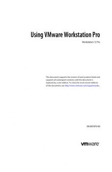 VMware Workstation Pro 12 User Guide