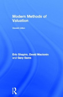 Modern Methods of Valuation