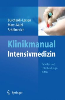 Klinikmanual Intensivmedizin    