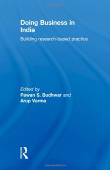 Doing business in India: building research-based practice  