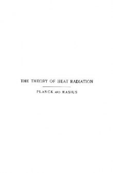 The Theory of Heat Radiation