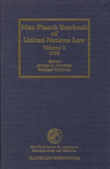 Yearbook of United Nations Law 1998 (Max Planck Yearbook of United Nations Law)