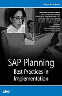 SAP planning : best practices in implementation
